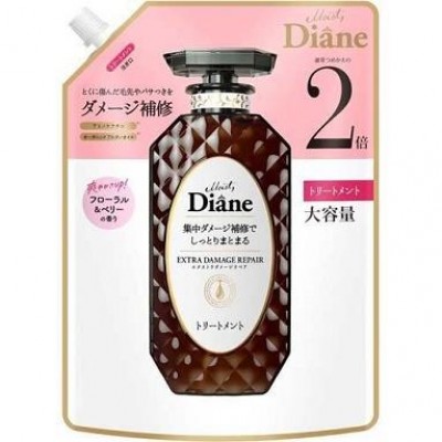 Moist Diane黛絲恩 香水貴油深層修護護髮素 補充裝 660ml 染燙受損/分岔髮質適用 啡色 163-1637